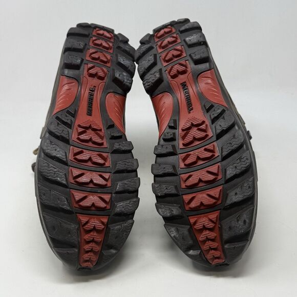 Merrell Whiteout 8 Waterproof Boots Mens 10 Brown Leather 400 Grams Hiking - Picture 15 of 16